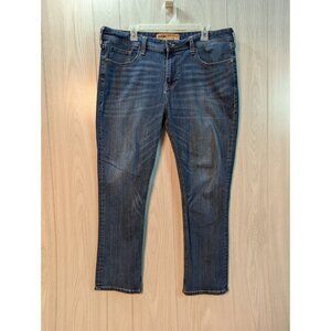 Seven 7 Jeans Mens 38x30 Blue Premium Denim Slim Straight Fit Stretch Comfort